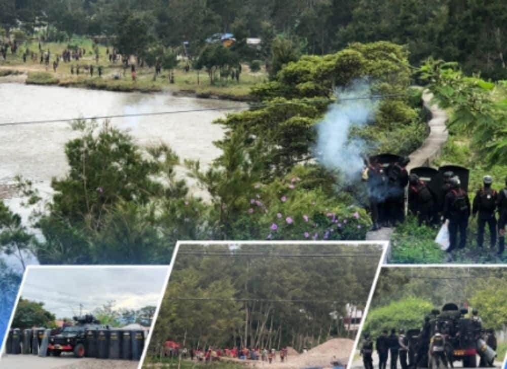bentrokan kelompok massa di Wamena