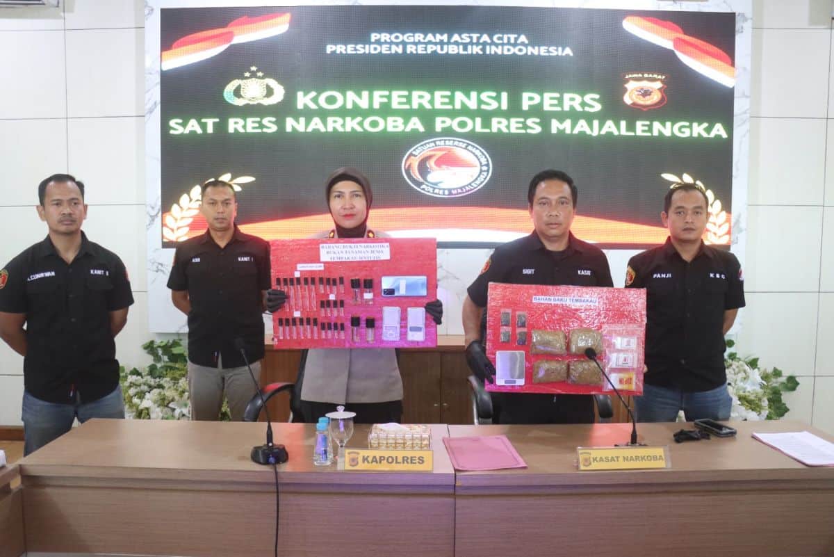 kasus narkoba Majalengka