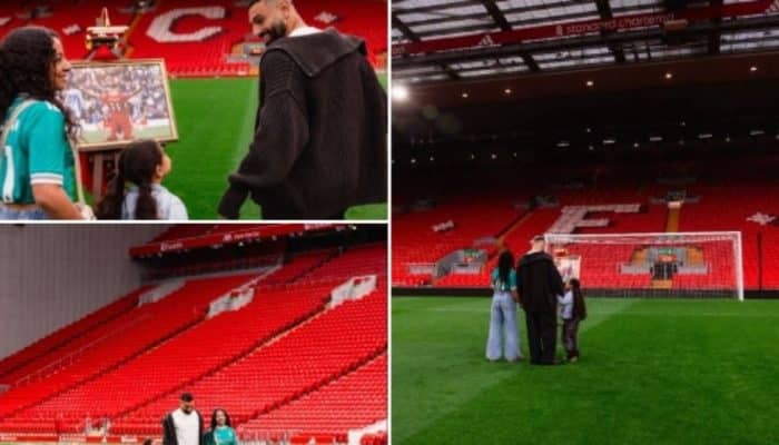 Momen Perpisahan! Salah Unggah Foto Bersama Kedua Putrinya di Anfield, Tanda Tinggalkan Liverpool Setelah 9 Tahun