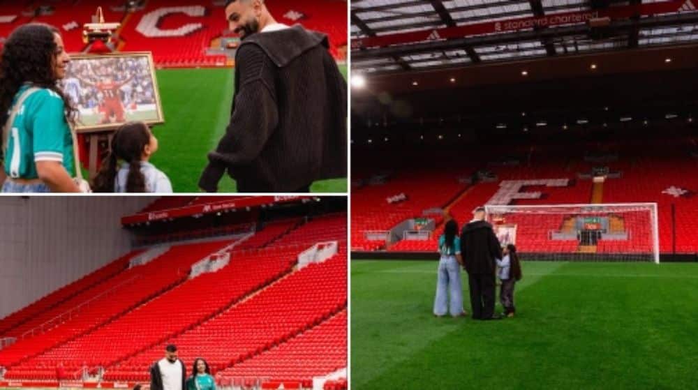 Momen perpisahan Mohamed Salah