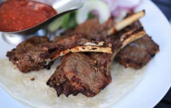 cara membuat iga domba bumbu rempah