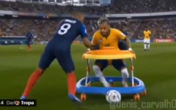 Neymar jadi bahan candaan