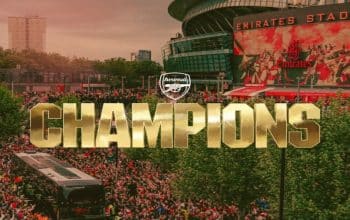 Arsenal parade trofi Liga Premier 2026