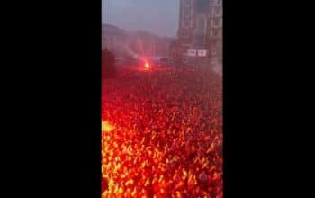 perayaan damai Wisła Kraków