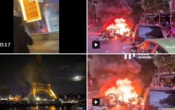 kerusuhan Paris pasca kemenangan PSG