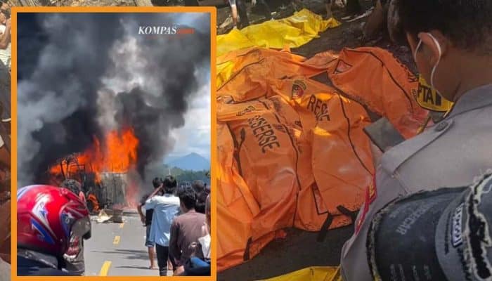 Daftar Korban Tewas Tabrakan Bus ALS vs Truk Tangki di Lintas Sumatera Beberapa Korban dari Jawa Tengah