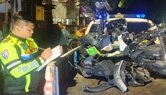 Boncengan Bertiga Remaja asal Nganjuk, Surabaya dan Bojonegoro Tewas Ditabrak Truk di Mastrip Jombang