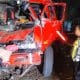 Kecelakaan Truk Kontainer Bermuatan Kayu Tabrak Pohon di Pasuruan, Dua Orang Tewas