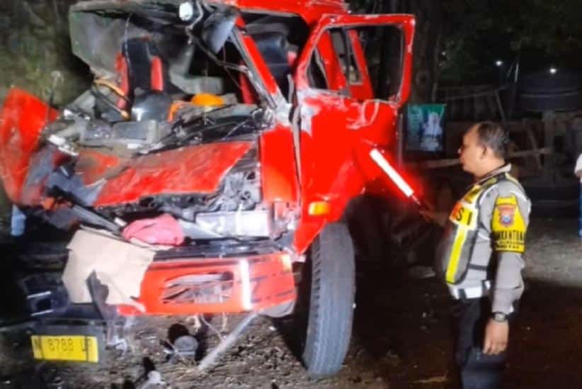 Kecelakaan Truk Kontainer
