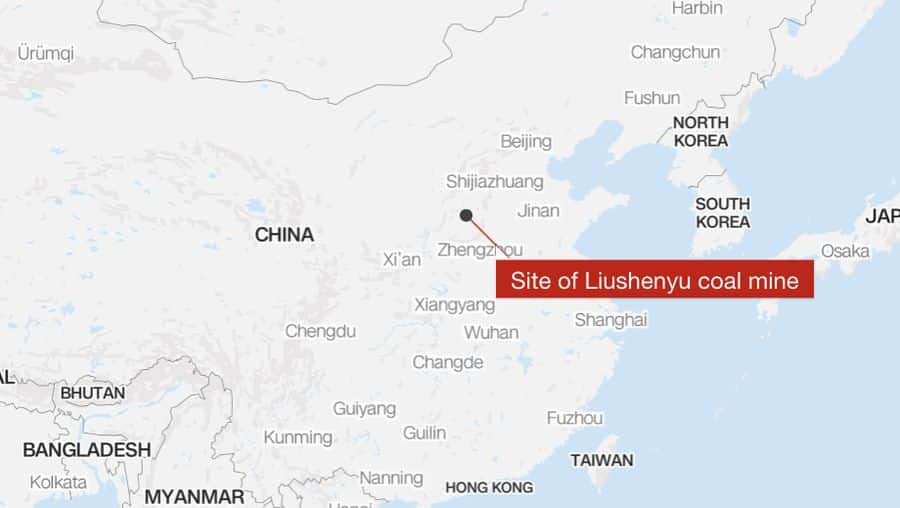 Ledakan Tambang Batu Bara di China