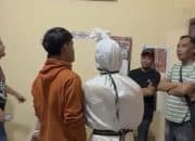 Viral Pocong di Kediri Ternyata Ulah Pelajar, Niat Bikin Konten Malah Diamankan Polisi