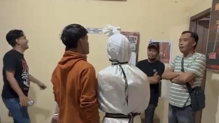 Viral Pocong di Kediri Ternyata Ulah Pelajar