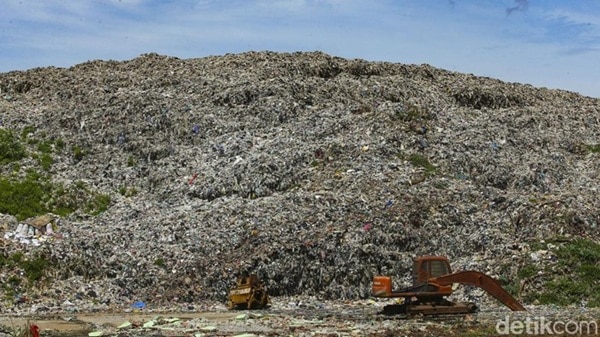 sampah depok detik