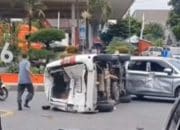Detik-detik Truk Hilang Kendali Picu Kecelakaan Beruntun di Tambun Selatan
