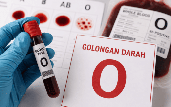 Ilustrasi menunjukkan sampel golongan darah O dalam pemeriksaan laboratorium. (Kis/ist)