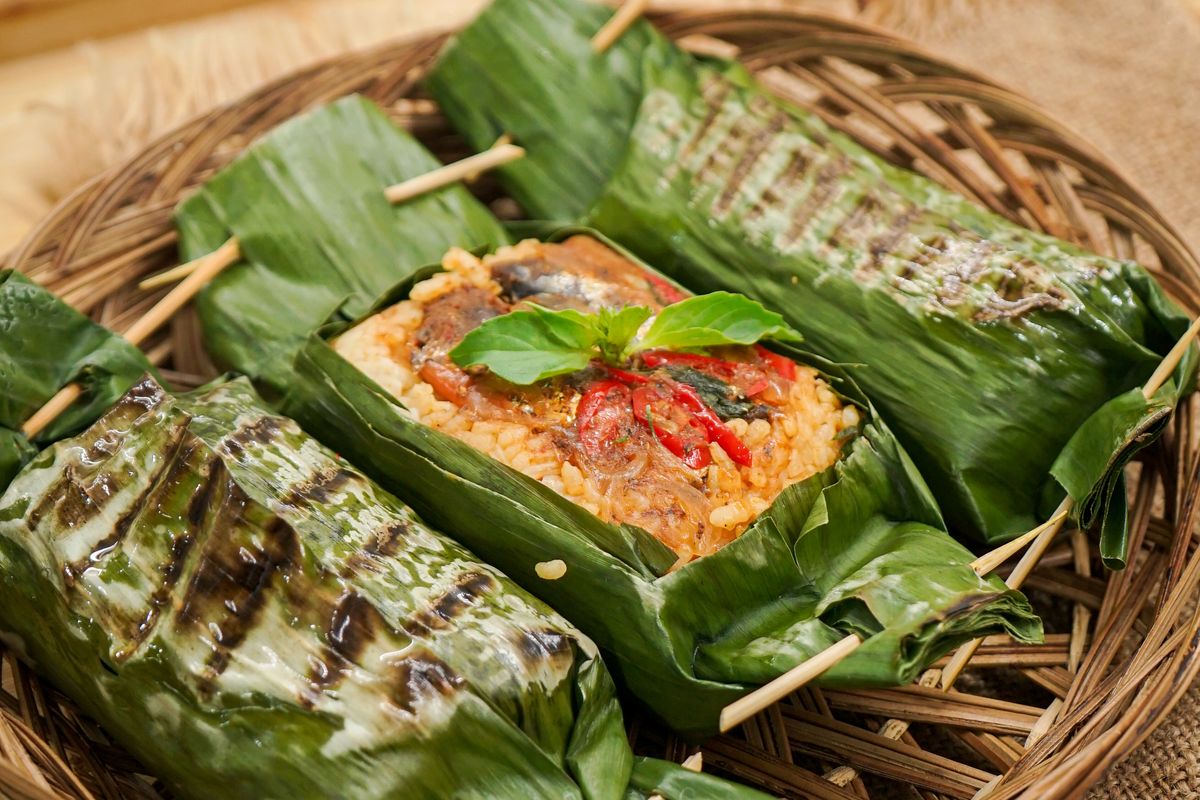 Resep Nasi Bakar Sarden Kemangi