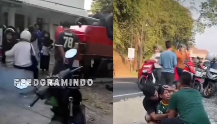 Angkot Rombongan Siswa SMP Kecelakaan di Sumedang, Sopir Diduga Mengemudi Zigzag