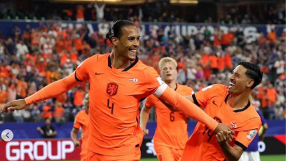 belanda ditahan