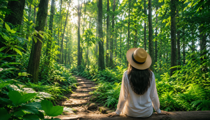 Healing Forest Disebut Mampu Redakan Stres dan Tingkatkan Imunitas