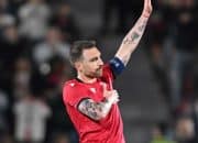 Georgia Ditahan Imbang Rumania 1-1, Giorgi Kvilitaia Sulit Kembangkan Permainan