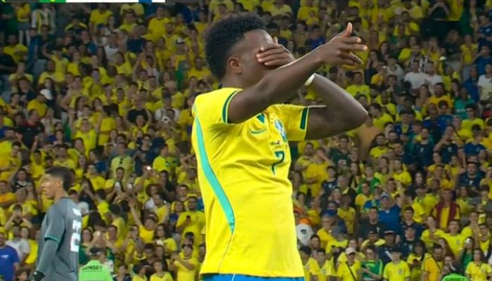 Bagai Kilat! Vinicius Jr Cetak Gol Spektakuler 58 Detik, Brasil Unggul Dulu Lalu Disamakan Panama
