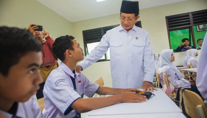 Menag Nasaruddin Umar Soroti Perubahan Drastis MTs Negeri 1 Bogor Usai Direvitalisasi