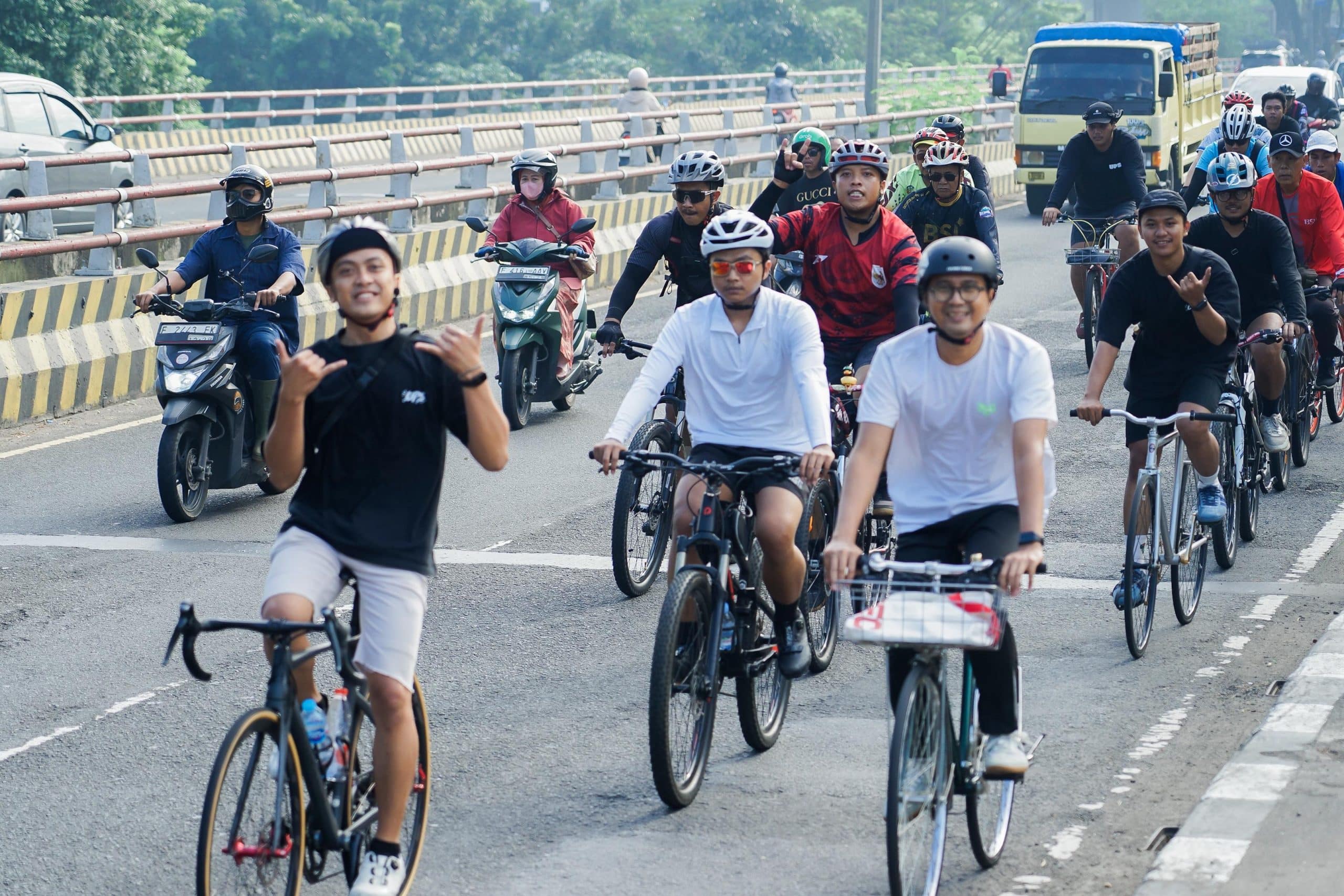 Gowes-gowes Santai Volume 2 di Kota Bogor Diikuti Lebih dari 200 Peserta