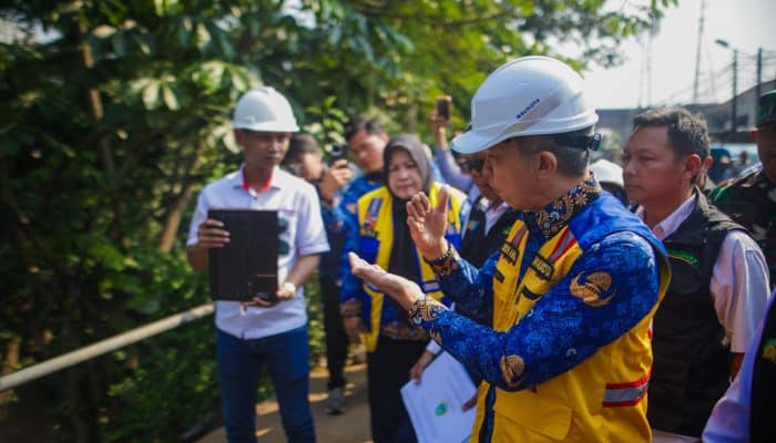 Pemprov Jabar Mulai Perbaikan DPT Longsor Jalan Kebon Pedes Bogor, Anggaran Rp5,4 Miliar