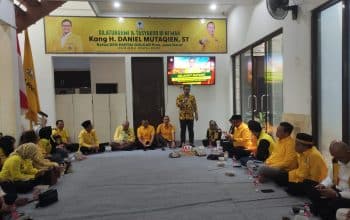 Pesan Tegas Daniel Mutaqien untuk Kader Golkar Bogor
