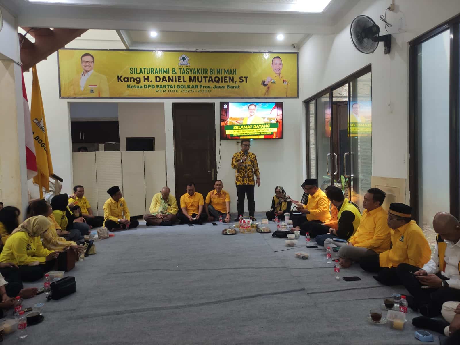 Pesan Tegas Daniel Mutaqien untuk Kader Golkar Bogor