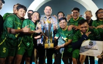PWI Kota Bogor Juara Mini Soccer Bupati Bogor Cup 2026