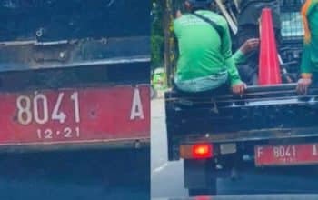 Mobil dinas Disperumkim Kota Bogor
