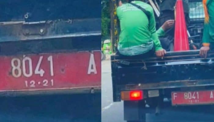 Viral di Medsos, Truk Dinas Kota Bogor Diduga Gunakan Pelat Kedaluwarsa Sejak 2021