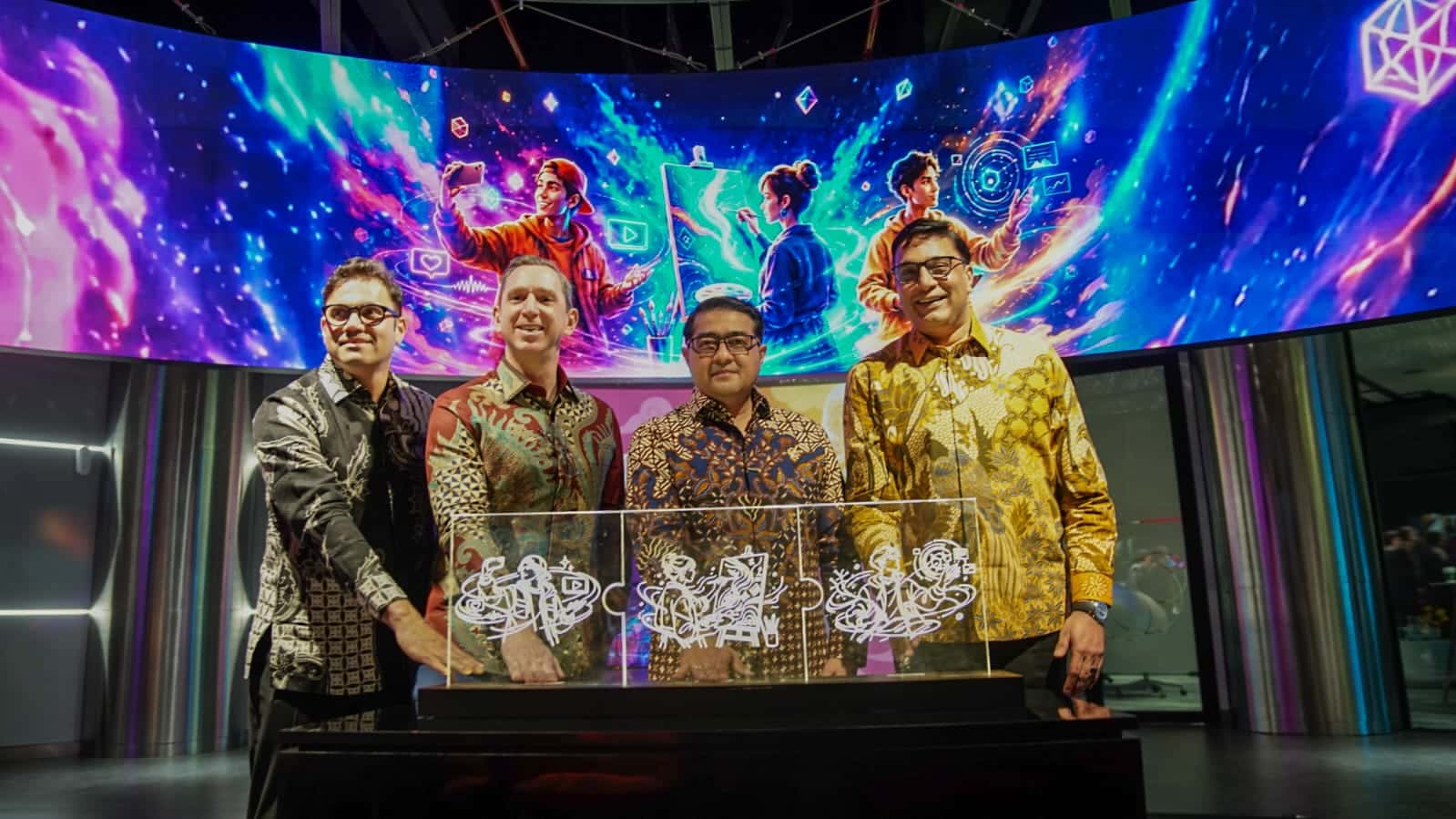 Kemenekraf, Indosat dan Adobe Luncurkan Program AI untuk Kreator Indonesia