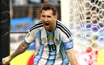 Lionel Messi tertangkap