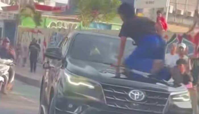 Pengemudi Mobil Fortuner dikepung Warga di Tanah Abang, Polisi Ungkap Kronologi