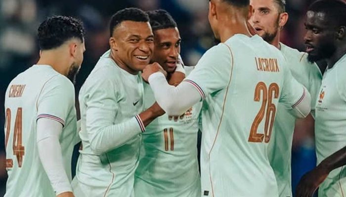 Prancis Kalahkan Irlandia Utara 3-1, Michael OliseCatatkan Hattrick
