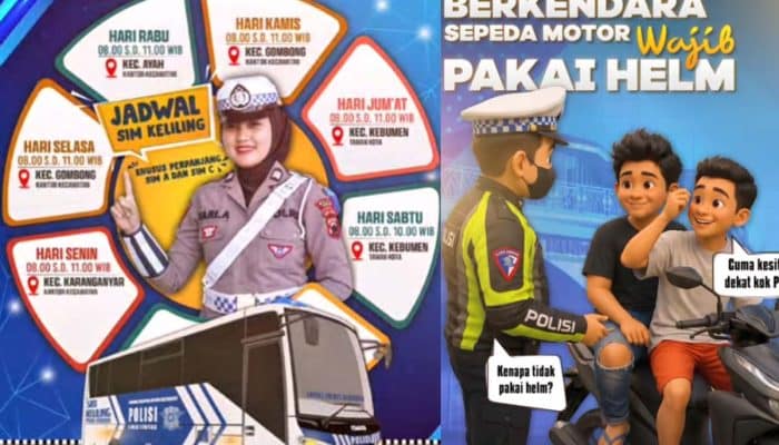 Pelayanan Perpanjangan SIM Keliling Polres Kebumen Senin – Sabtu Bulan Juni 2026, Cek Lokasinya