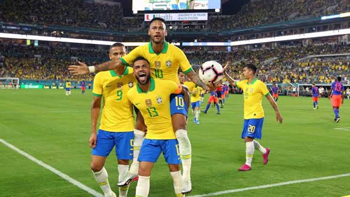 siaran langsung Brazil vs Maroko