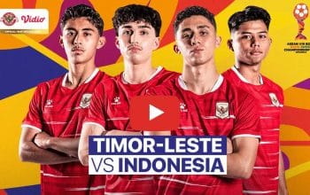 Timor Leste vs Indonesia U19