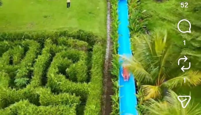 Ayo Main Water Slide Terpanjang se-Indonesia di Kampoeng Bamboe Bogor!