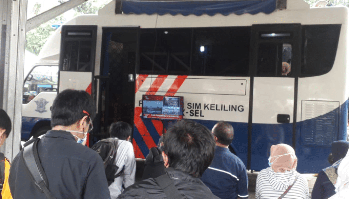 Tiga Lokasi Layanan SIM Keliling Bekasi