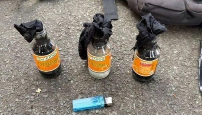 Heboh di Aksi Demo DPR, Pria Pembawa Botol Bersumbu Resmi Jadi Tersangka