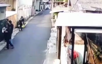 diduga hendak bakar rumah warga