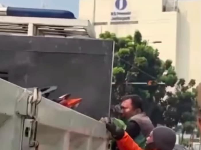Viral Motor Ojol Diangkut Dishub