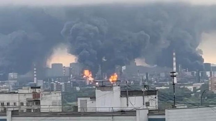Serangan Drone Ukraina Guncang Moskow