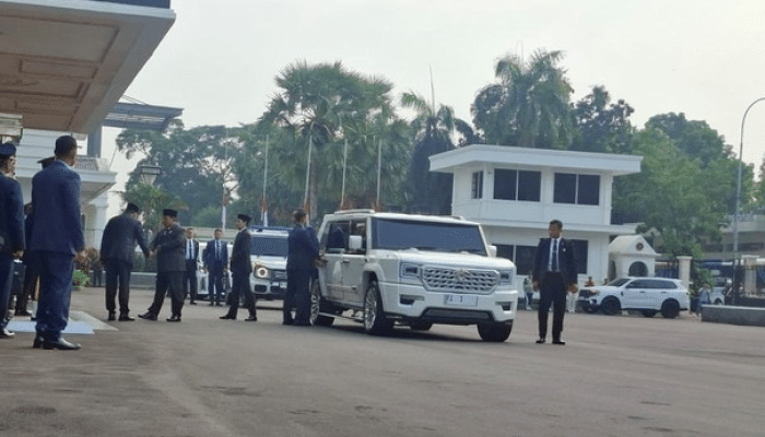 Prabowo Melayat Jenazah Eks Menhan Jenderal TNI Purn Ryamizard Ryacudu di Kementerian Pertahanan