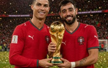 Ronaldo angkat trofi Piala Dunia 2026