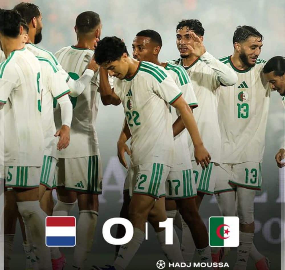 Aljazair vs Belanda