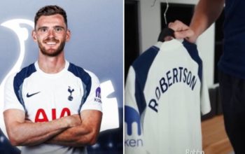 transfer bebas Andy Robertson ke Tottenham